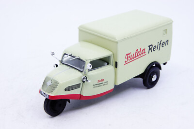 3230  NOREV 1:43 Tempo Hansen 3 Rad Fulda Werbung ohne OVP