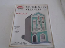 MODEL POWER  HO  BUILDING KIT SPOTLESS DRY CLEANERS