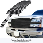 For 03-06 Chevy Avalanche/03-05 Silverado 1500/2500 Black Billet Grille Insert
