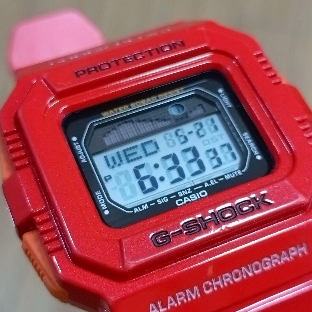 CASIO / G−SHOCK / GLX−5500A−4DR Casio G-Shock G-Lide Moon Phase Graph Men's Watch GLX-5500A