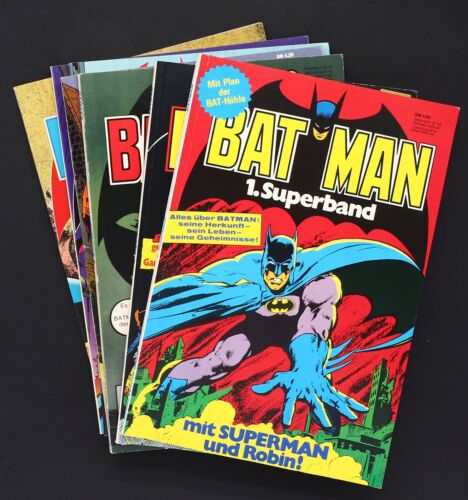 BATMAN Superband ab Nr. 1 Ehapa Verlag Superhelden Comic Album Auswahl - Afbeelding 1 van 23