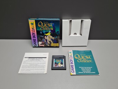 QUEST FOR CAMELOT - GAMEBOY COLOR - NINTENDO - PAL EUR - CIB OVP - BOXED TOP