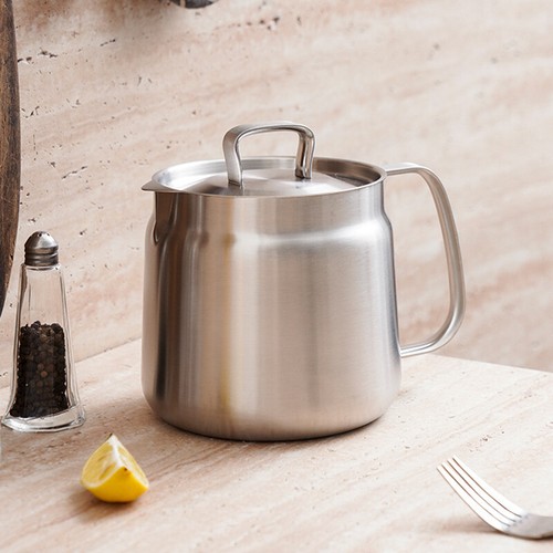 Colino Olio Multifunzione 2 in 1 Acciaio Inox 304 Pentola Cucina Friggitrice - Foto 22 di 26