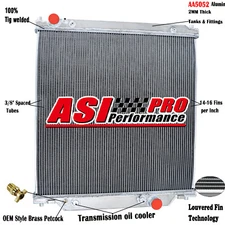 3 Row Aluminum Radiator For 2003-2007 2006 Ford F250/F350/F450 Super Duty 6.0L