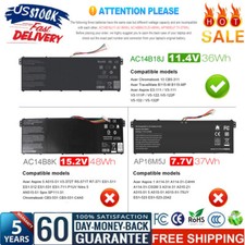 AC14B13J Laptop Battery for Acer Chromebook CB3-531 CB5-571 CB3-111 C810 C910