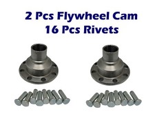 2 Pcs Stihl Tronçonneuse 070 090 Volant Cam Écrou Avec 16 Rivets 94324350430