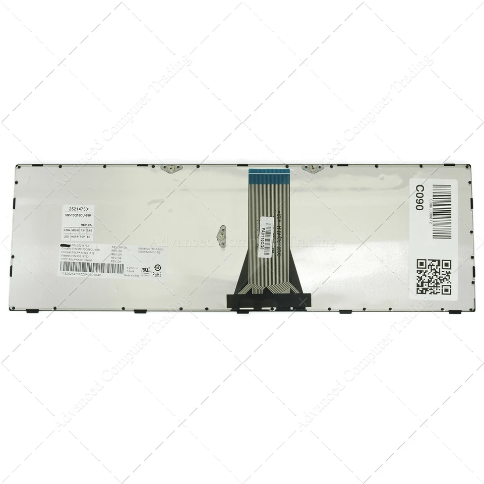 Teclado Español para portátil IBM/Lenovo G50-30 G50-45 G50-70 G50-80 T6G1-SPA - Imagen 3 de 4