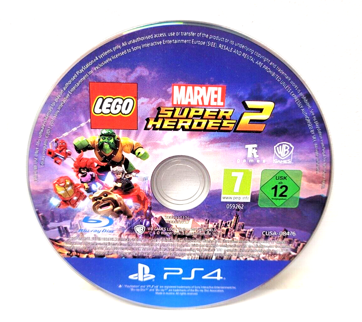 PS4 Lego Marvel Super Heroes KIDS GAME (PS5 Compatible Game