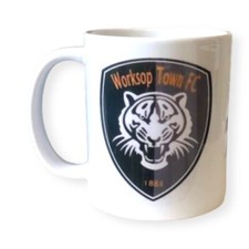 Worksop Town FC Mug Cup Fathers Day Christmas Birthday Gift Idea Fan 11oz