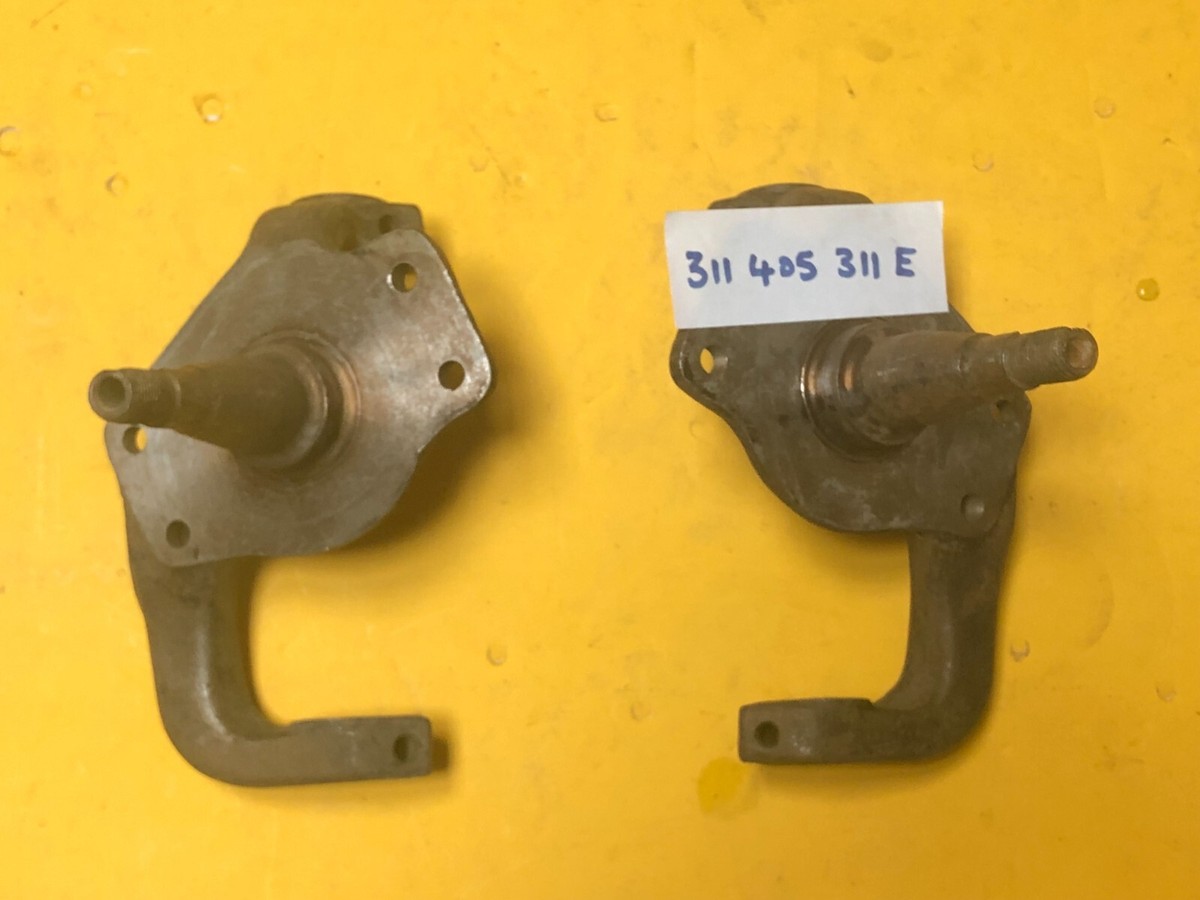 VW Type 3 1961-1965 Steering Knuckle Spindle Set 311405311E /312E 