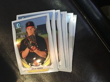2014 Bowman Draft CTP-63 Kyle Crick 10 count all chrome lot San Francisco Giants