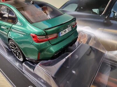 NEW MINICHAMPS MINIATURE BMW M3 G80 ISLE OF MAN GREEN MODEL 1:18
