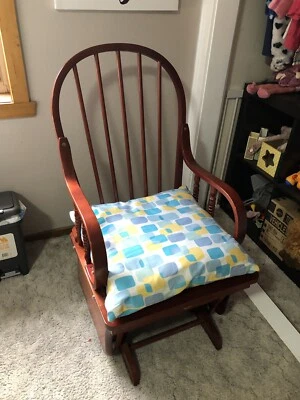 Glider Rocking Chair With Re Covered Cushion Other Furniture