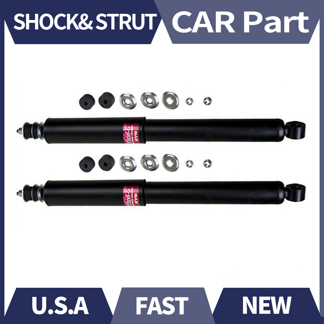 KYB Truck-Plus Performance Upgrade Front Right Shock Absorber | Toyota Tacoma 4WD (16-23) (SRM4801) main image 1
