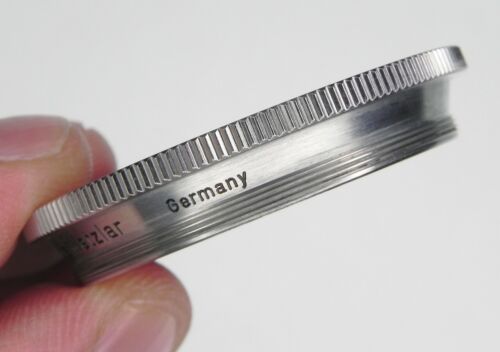 Leica GECOO E.Leitz Wetzlar Chrome Rim R.H. Red Filter for Summitar #2 ... MINT - Picture 3 of 5