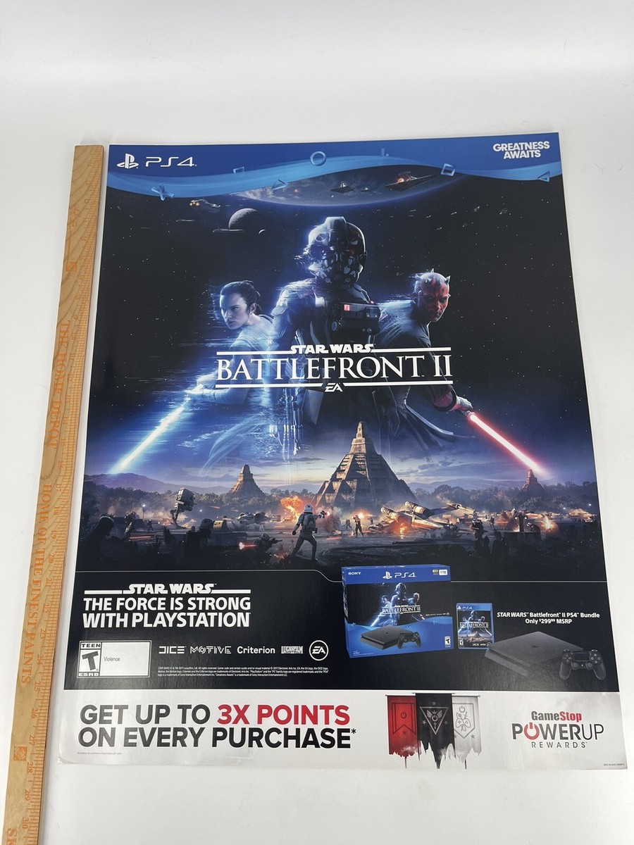 Gamestop Display Star Wars Battlefront Ps4 Gamestop PS4 Star Wars
