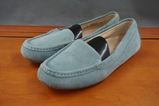 Vionic Debbie Women's Size 10 Blue Suede Slip On Casual Comfort Loafers Shoes