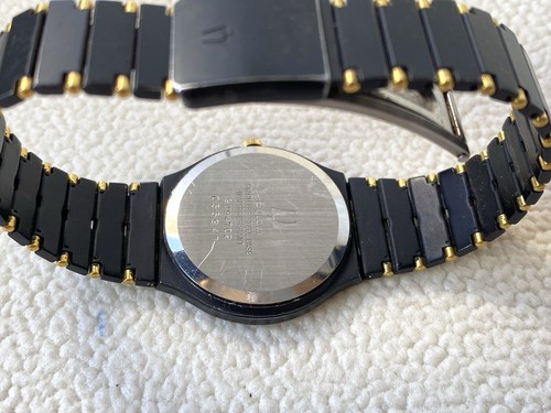 Bulova Super Seville Quartz Black Watch 3ATM 32mm Unisex Vintage Wristwatch - Picture 8 of 17
