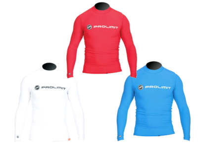 Prolimit 'Logo' - Rashguard SurfShirt (langarm) - sehr hoher UV-Schutz