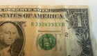 Fancy Serial Number with BookShelf Ends 33243933 One Dollar $1 US POKER BILL — photo 3