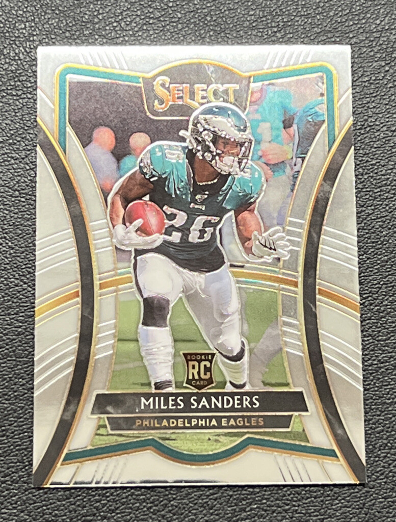 2019 Select MILES SANDERS Premier Level Rookie #102 - Eagles RC L354