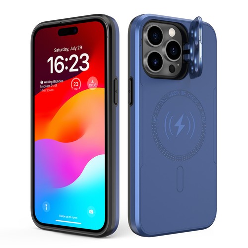 For iPhone 15 Pro Max Plus Safe Case Magnetic Camera Kickstand Phone Cover - Picture 2 of 61