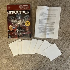 Star Trek Federation Gift Pak PC Encyclopedia Software BIG BOX PC Game COMPLETE