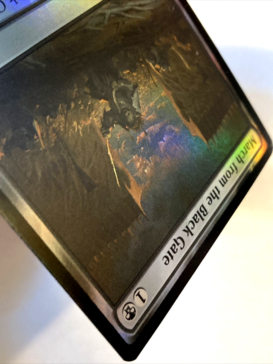 MTG March from the Black Gate *FOIL* The Lord of the Rings 94 NM