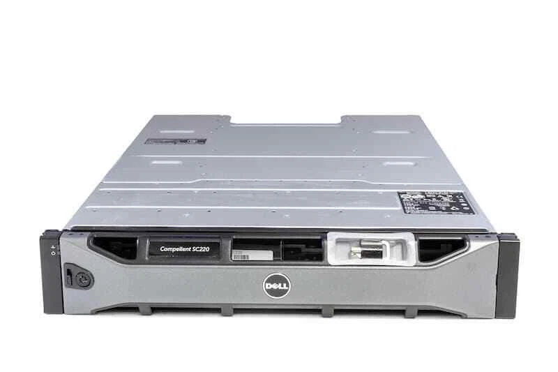 Dell Compellent SC220 Expansion Enclosure, 24x SFF, Dual Contr. SAS 6G 2P - Bild 2 von 3