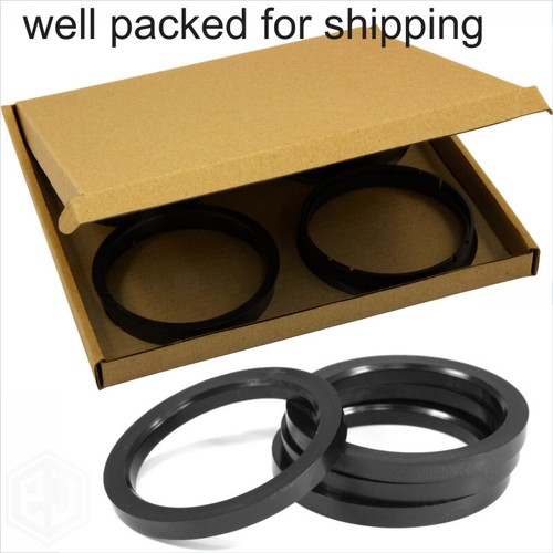 67.1 - 57.1 SET OF 4 SPIGOT RINGS For Alloy Wheel Hub Centric wheel spacer - Picture 4 of 5