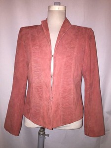anne klein suede jacket
