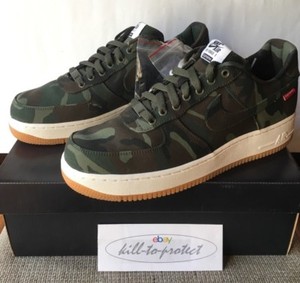 SUPREME x NIKE AIR FORCE 1 One CAMO 