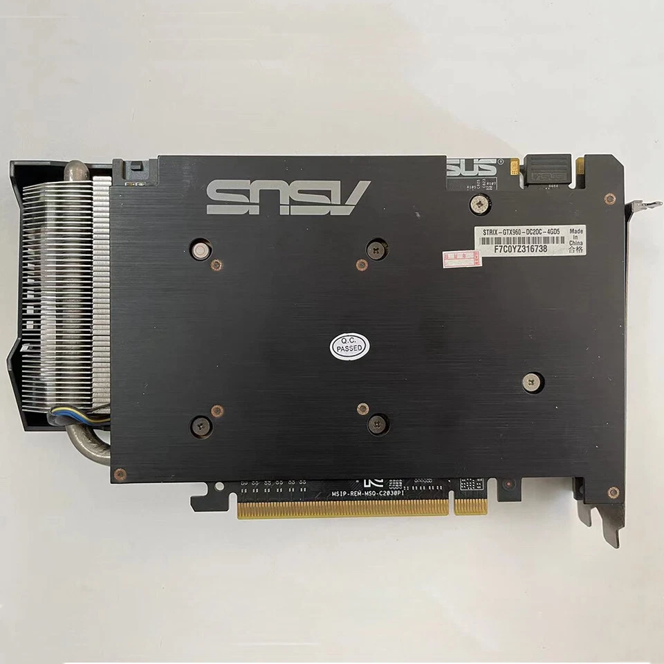 For Asus STRIX-GTX960-DC2OC-4GD5, GTX960 128Bit 4G 6PIN DVI DP HDMI Graphic Card - Image 2 of 4