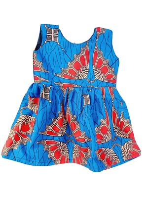 Ankara Baby Dress 4-8 Months