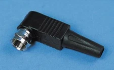 90° F Male TV Coaxial Cable Plug Adapter Connector Pro Signal (JR6503C) (2 Pack)