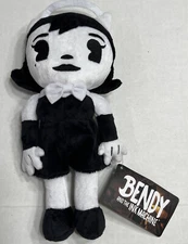 Bendy and the Ink Machine Black & White Alice Angel 11” PLUSH NEW