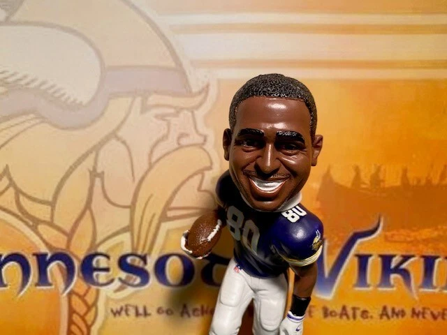 Cris Carter Minnesota Vikings NFL Legends Series Edición Especial Bobblehead NFL Foto 2 de 4