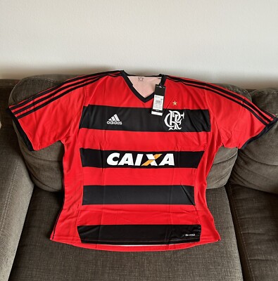 Adidas Authentic CR Flamengo Brazil 2013 Soccer D80630 Jersey