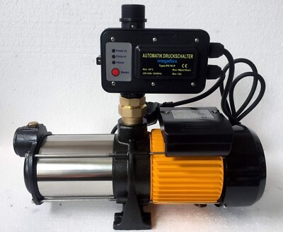 Hauswasserautomat megafixx HMC5SC-PC16 1800 Watt 6 BAR Kreiselpumpe bis 9000 L/h