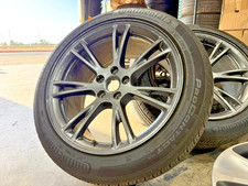 4x Used 2025 Tesla Model Y Wheels Gemini Charcoal Rims Continental Tires 30-40 4x Used 2025 Tesla Model Y Wheels Gemini Charcoal Rims Continental Tires 30-40