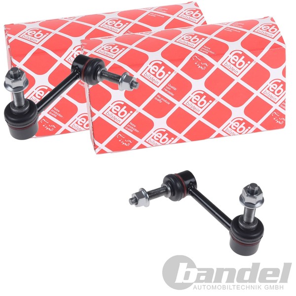 2X febi Prokit Koppelstangen Vorne Passend FÜR Dodge Durango Jeep Grand-image