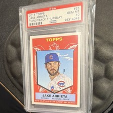 2016 Topps Throwback Thursday Baseball Cards - Set 28 16