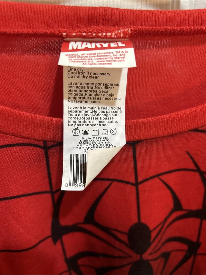 Disfraz de Spiderman Hombre Talla XL Niño Universo Marvel Disfraz Foto 4 de 4