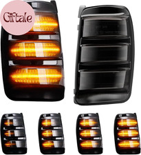 LED Side Mirror Turn Signal Lights Compatible with 2015-2023 Transit-150/250/350