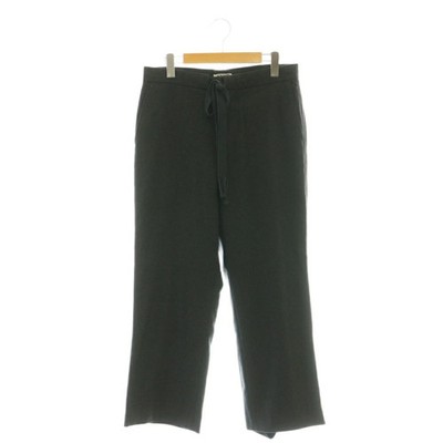 【中古】オーラリー AURALEE 20AW WOOL FULLING FLANNEL SLACKS スラックス パンツ 3 チャコール A20AP03CF C