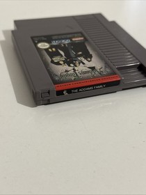 The Addams Family Nintendo NES Game Cartridge Tested & Working Good Condition