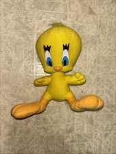 Vintage Tweety Bird Plush Toy Looney Tunes Warner Bros 8