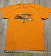 2006 Tony Stewart Home Depot Nextel Cup Schedule Orange Winners Circle T Shirt
