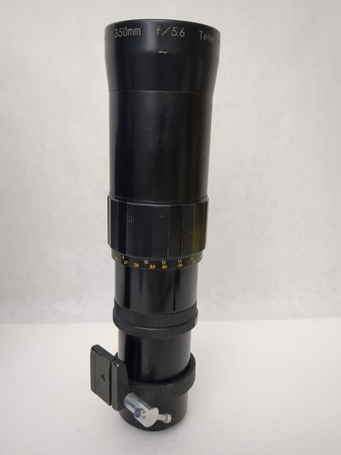 VTG Soligor 350mm f/5.6 M42 Telephoto Lens With Tripod Mount Japan - Picture 2 of 15