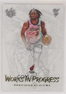2020-21 Panini Court Kings Works in Progress Precious Achiuwa #20 Rookie RC 04mc